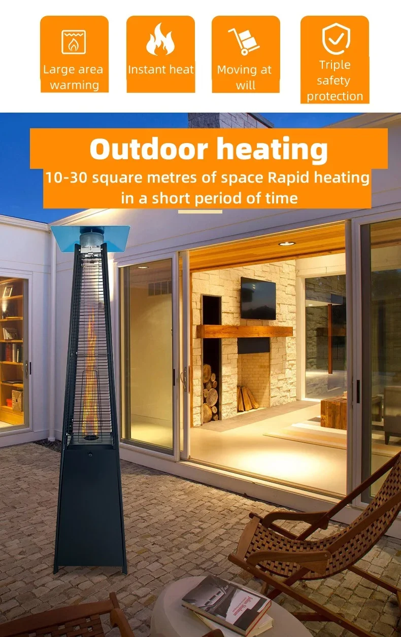 Patio Heater, iron spraying, Patio Heaters - detail 4