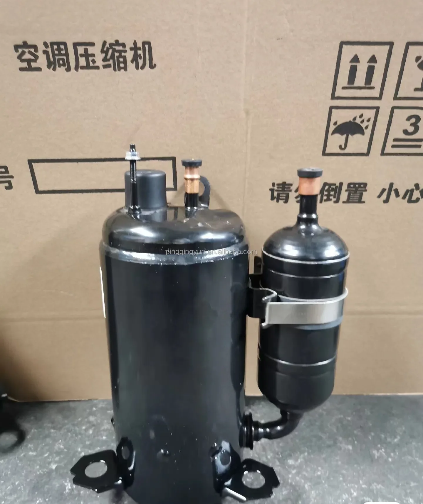 PH240X2C Rotary Refrigeration Compressor, R22, Air Cooled, 15kg - detail 6
