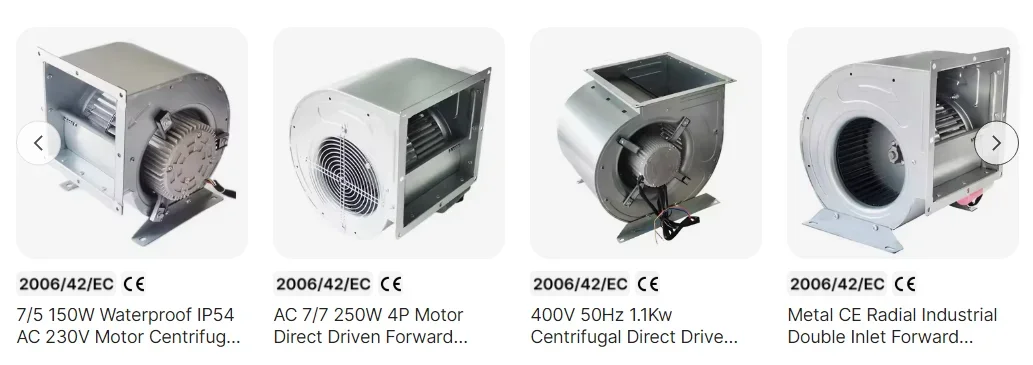 Double Inlet Centrifugal Fan, 220V, 1250rpm, 2000M3H - detail 16