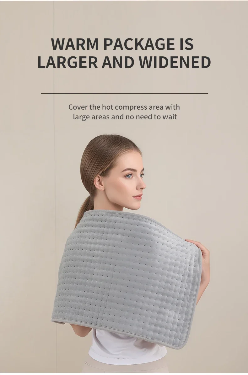 Electric Heating Pad Blanket, Crystal velvet - detail 6