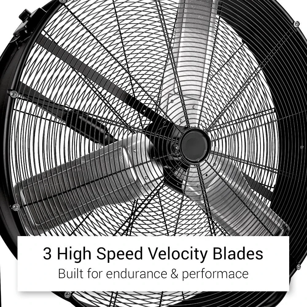 Mobile Floor Drum Fan, 30Inch, 1, Metal - detail 24