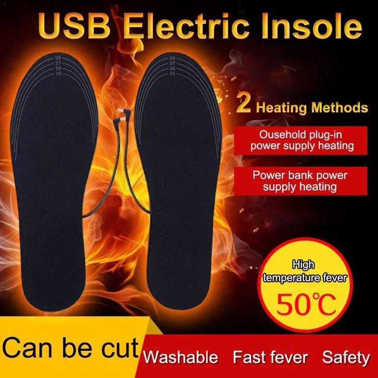 Unisex Winter Warmer, USB, EVA, Shoe Insoles - detail 12