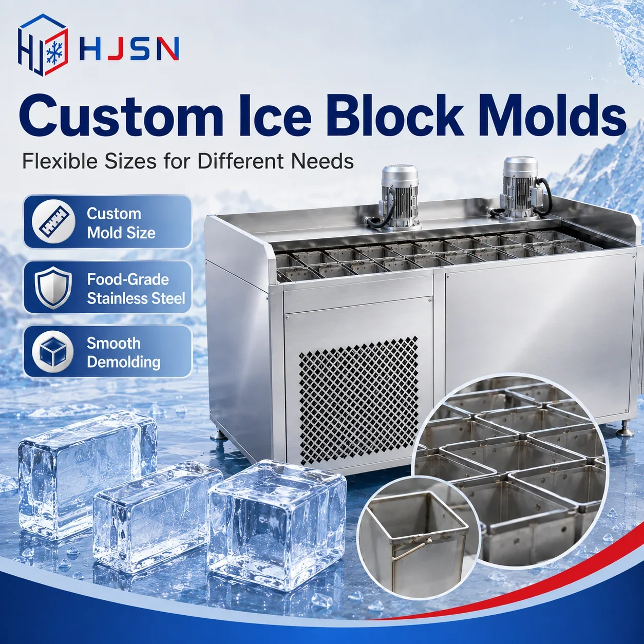 Ice Machines, 240 V, 1000kg - detail 4