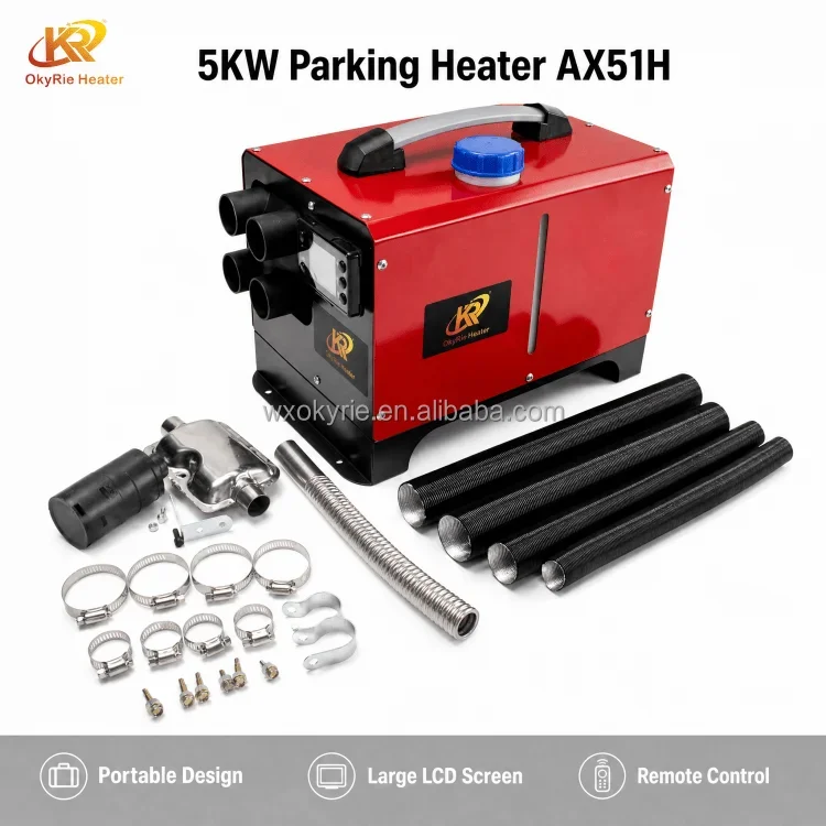 Okyrie Diesel Air Heater, 12V, 24V, 5000W, 8KW - detail 10