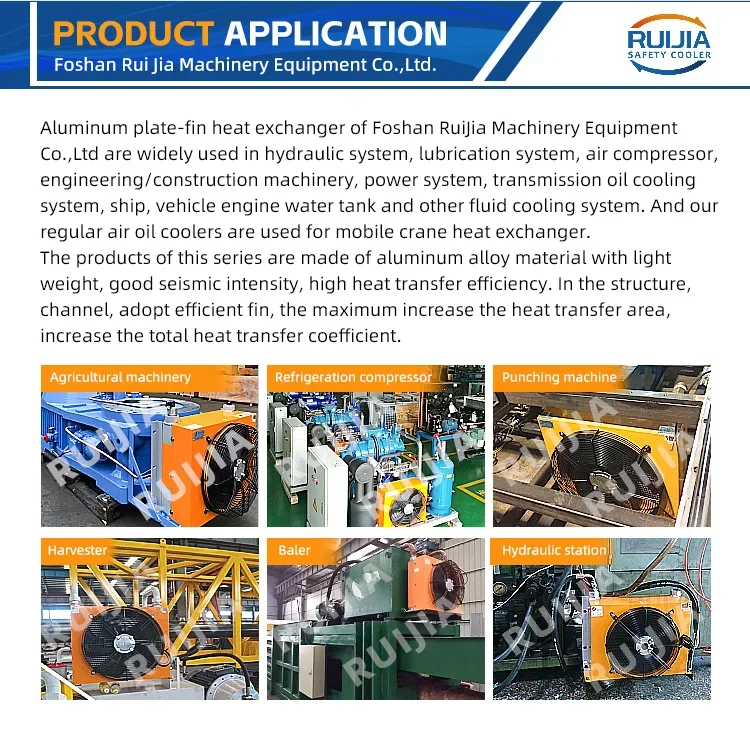 Hydraulic Oil Cooler, AH1470T, 200L, Aluminum - detail 26