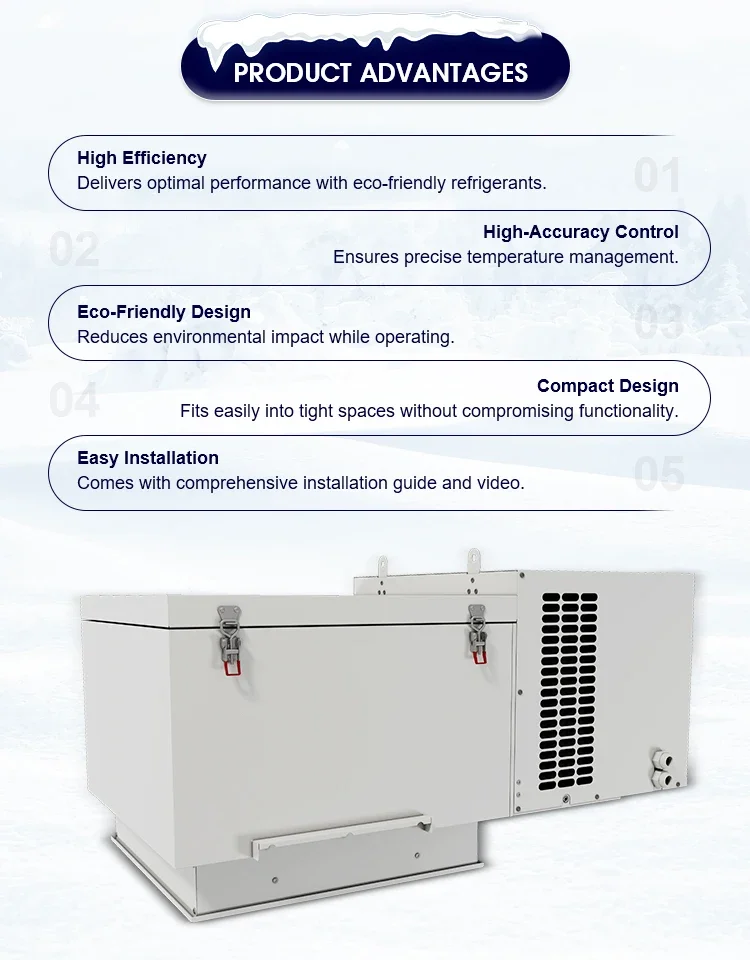 Condensing Unit, 3hp, R404a, Monoblock, 2560W - detail 6