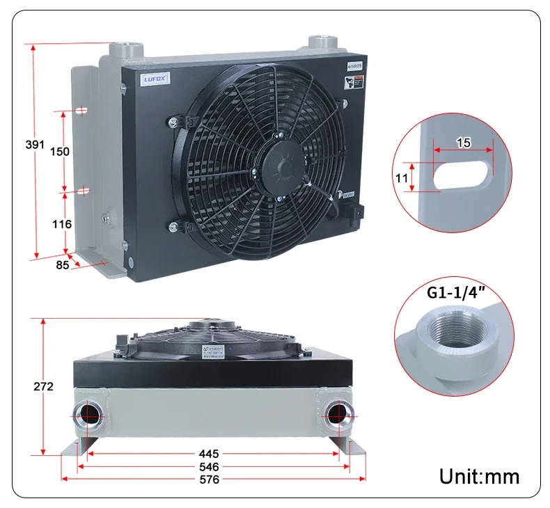 Ah1490tb Air Cooler, AC110V, 11.5KW - detail 8