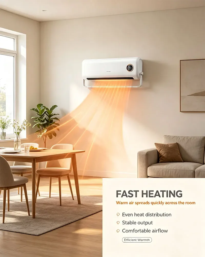 Wall Heater, 2000W, PTC - detail 6