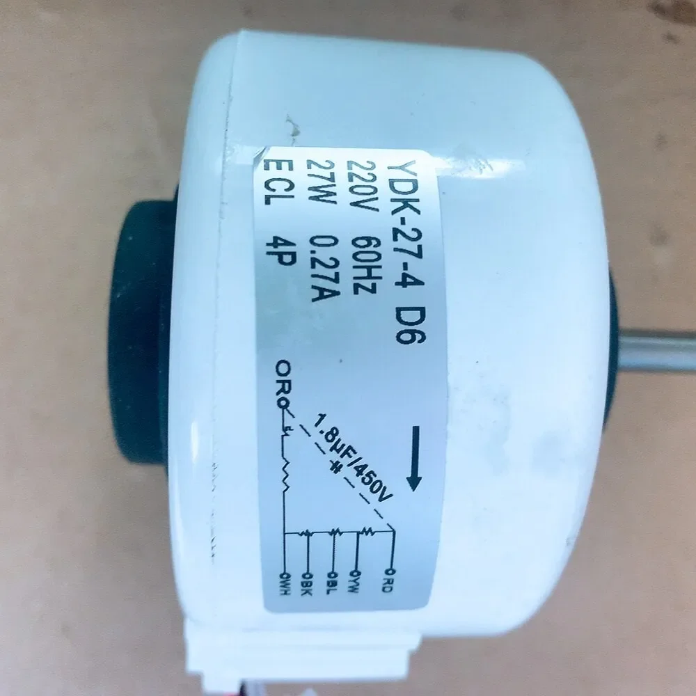 Fan, YDK-27-4, D6, 220V, 60Hz - detail 2