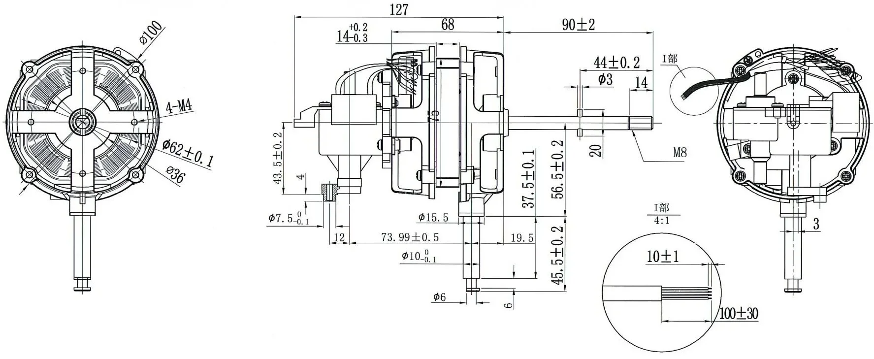 Ef7578 Electrical Standing Fan, EF75/78, 208-230 - detail 2