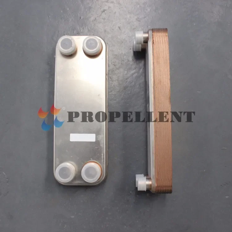 Plate Heat Exchanger, 5KW, 8KW, 10KW, Copper - detail 22