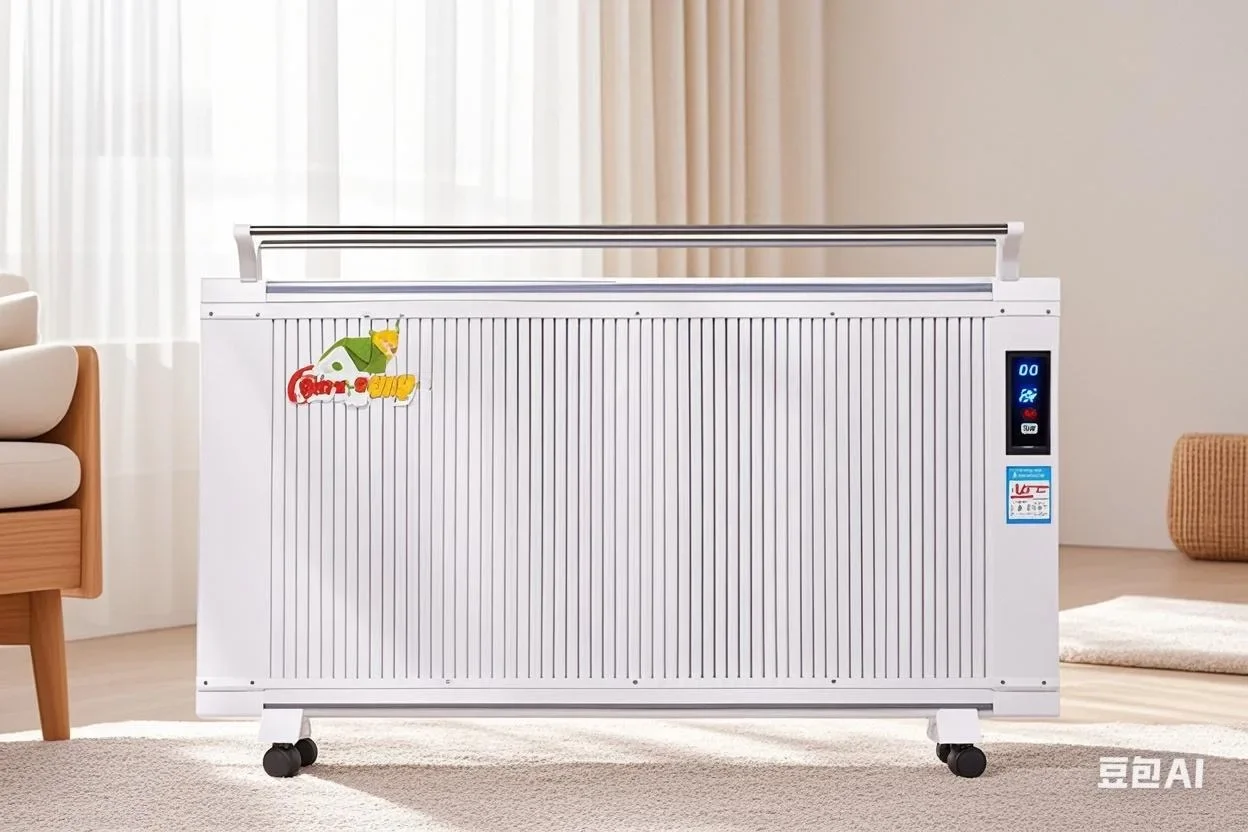 Carbon Crystal Electric Heater, 2000 W, Metal - detail 2