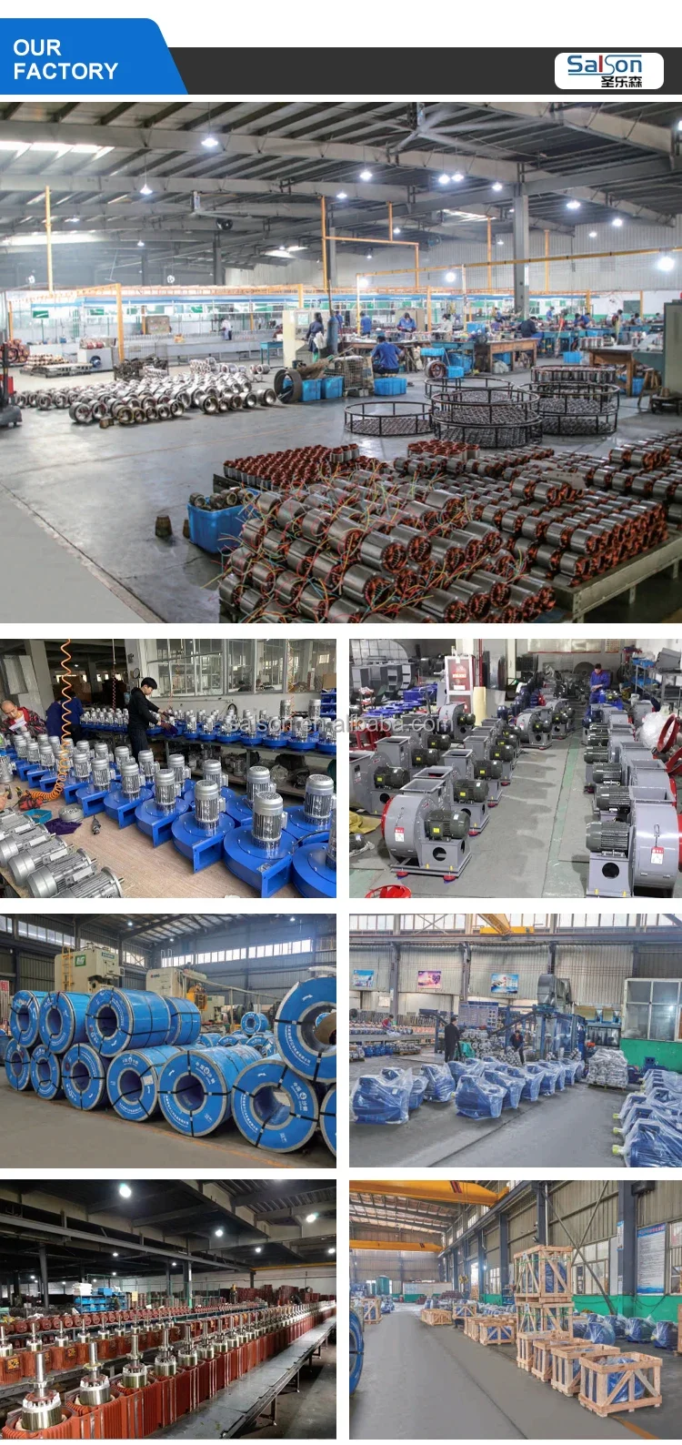 Centrifugal Blower, 4-72, Stainless, Steel, 55kw - detail 16