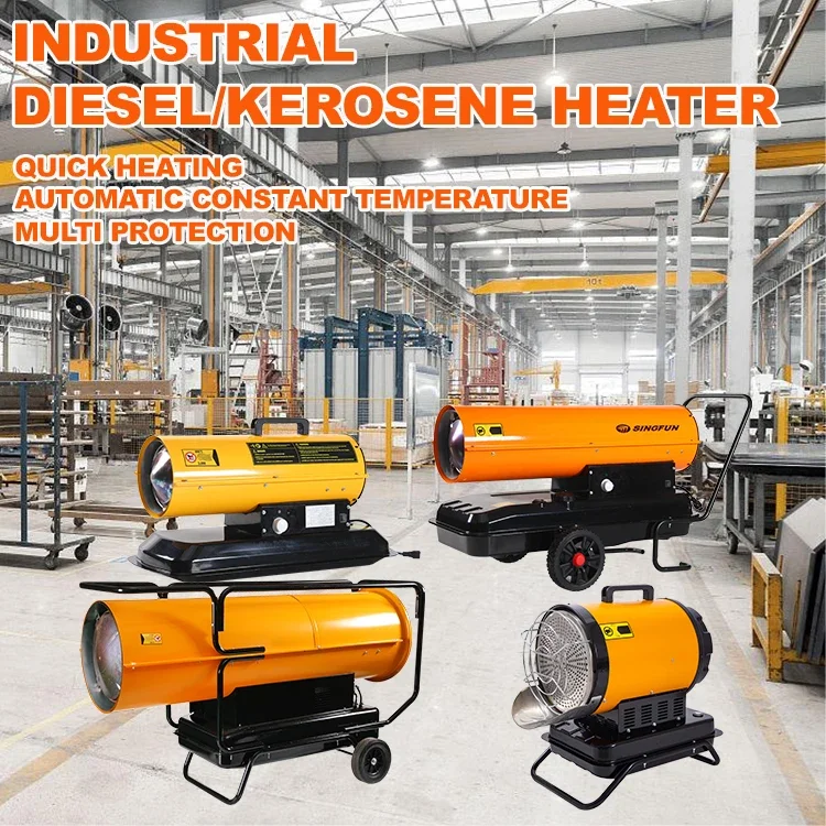 Industrial Diesel Air Heater, 400000KBTU, 115KW - detail 2