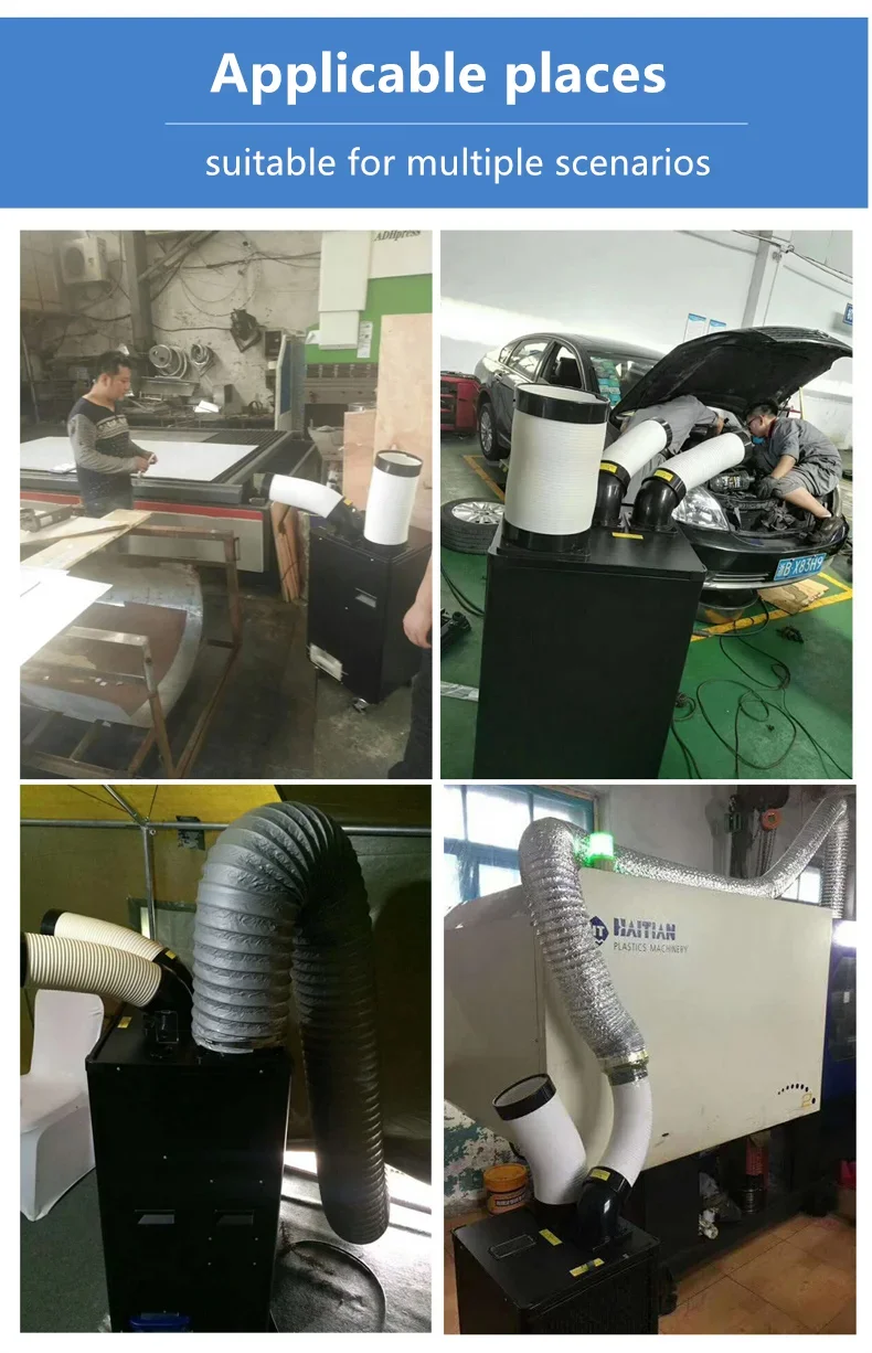 Standing Air Cooler, Portable, 230m3, R410A - detail 14