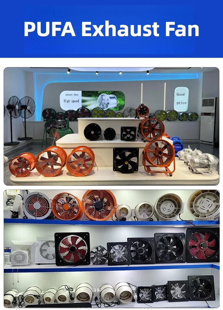 Inline Duct Fan, ABS, 100mm, 150mm, 4Inch - detail 12