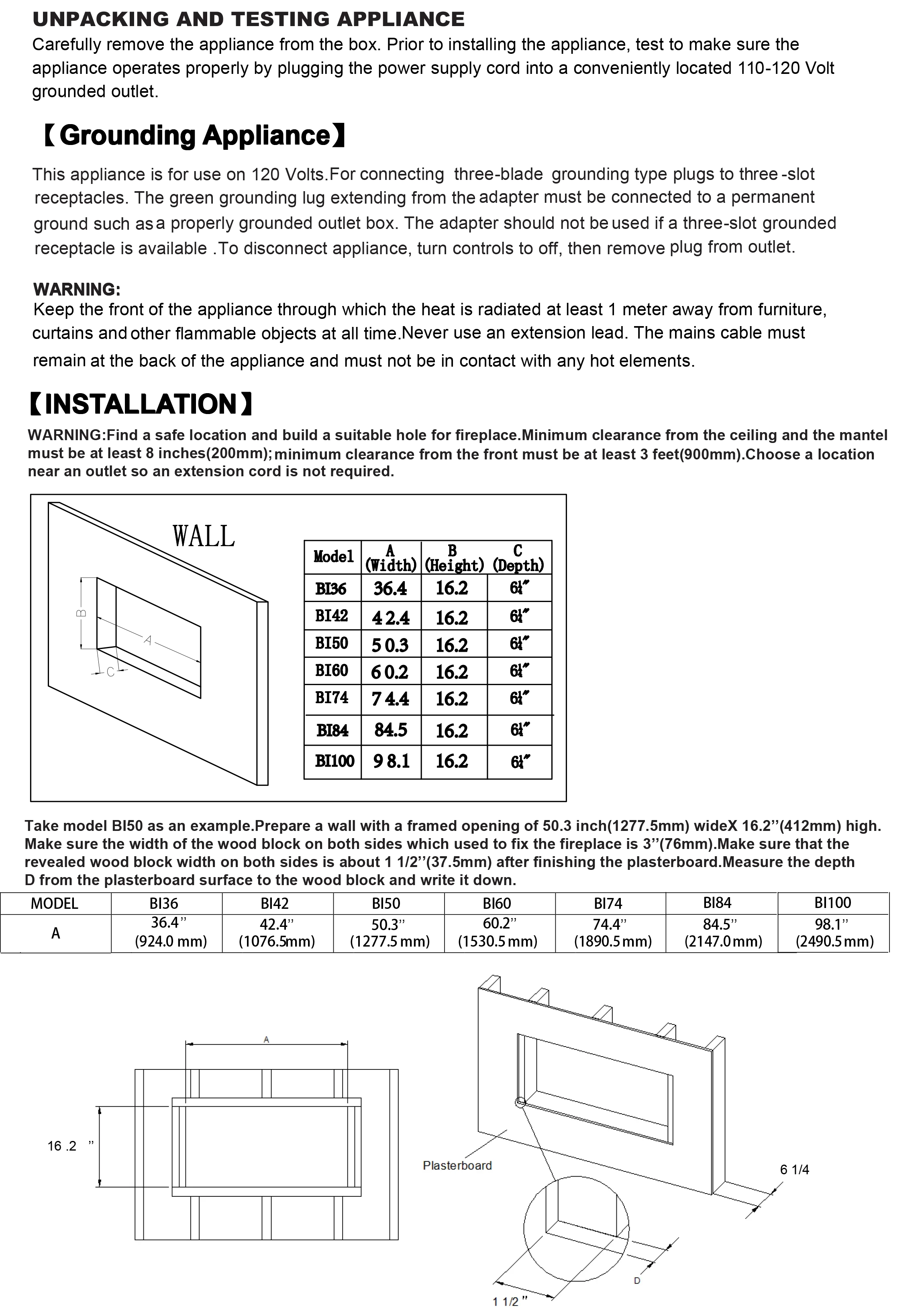 Linear Water Vapor Fireplace, 2000mm, 3D - detail 48