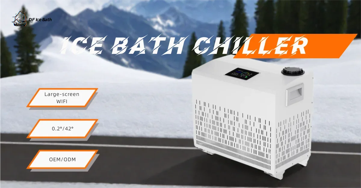 Eco-friendly Ice Bath Chiller, 1.5HP, R410A, Stainless, Steel - detail 2