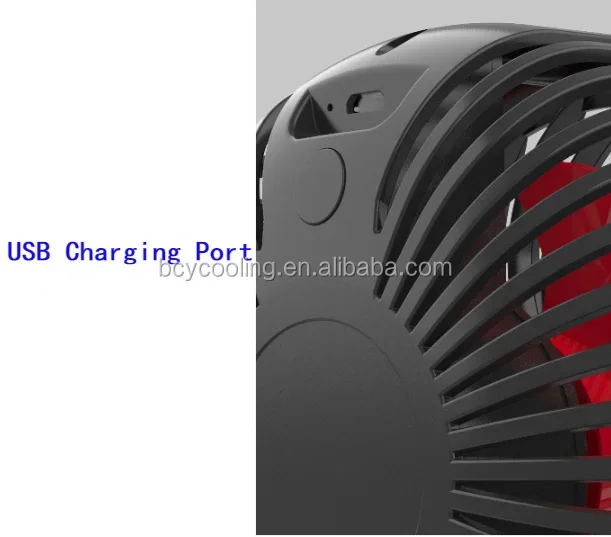 Usb Rechargeable Fan, 360, Portable - detail 10