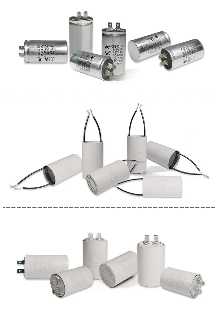 Ceiling Fan, CBB60, 450V, 8uf, Plastic - detail 4
