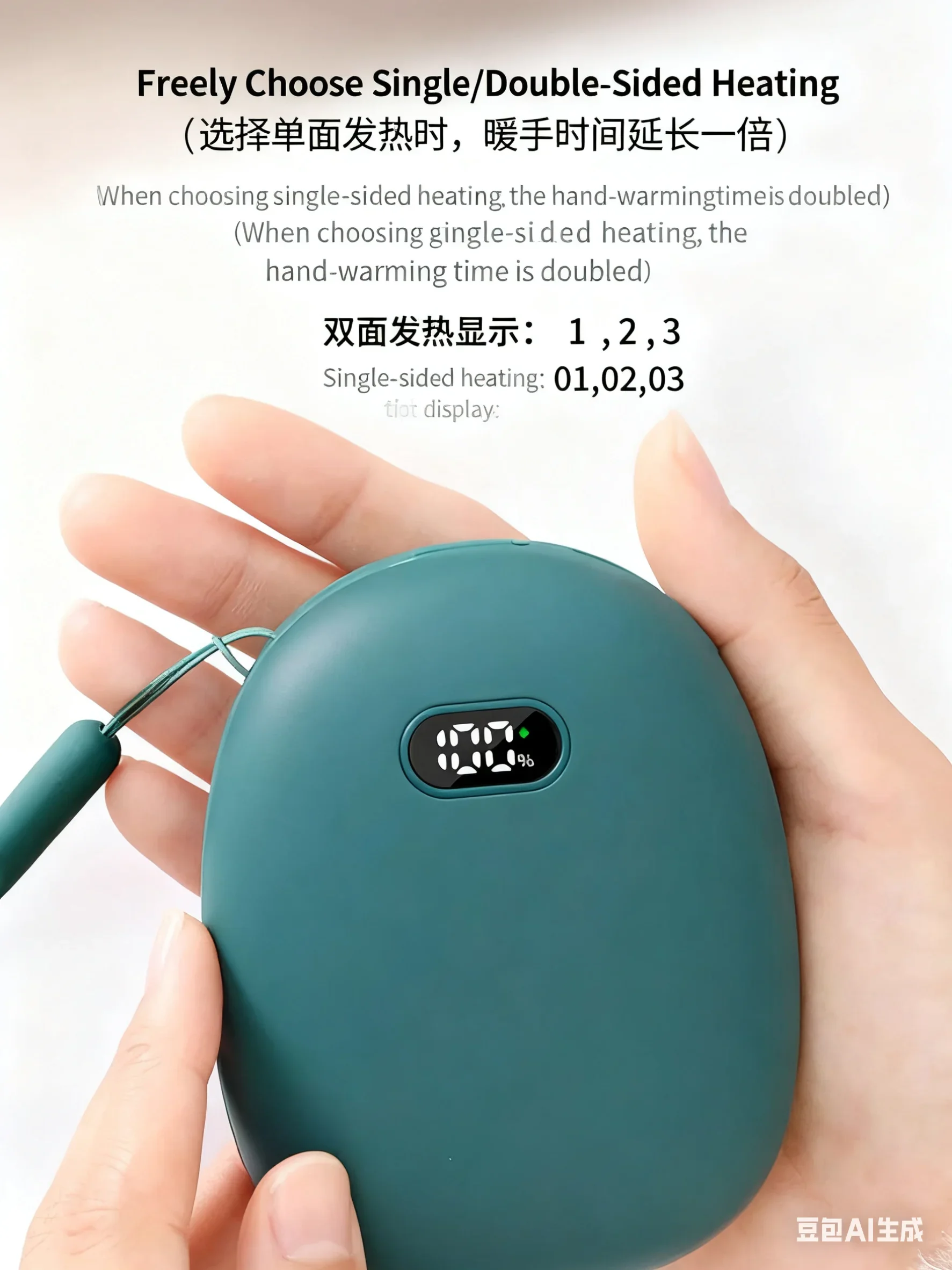 Hand Warmer, USB, Waterproof, LED, 15001-20000mAh - detail 12