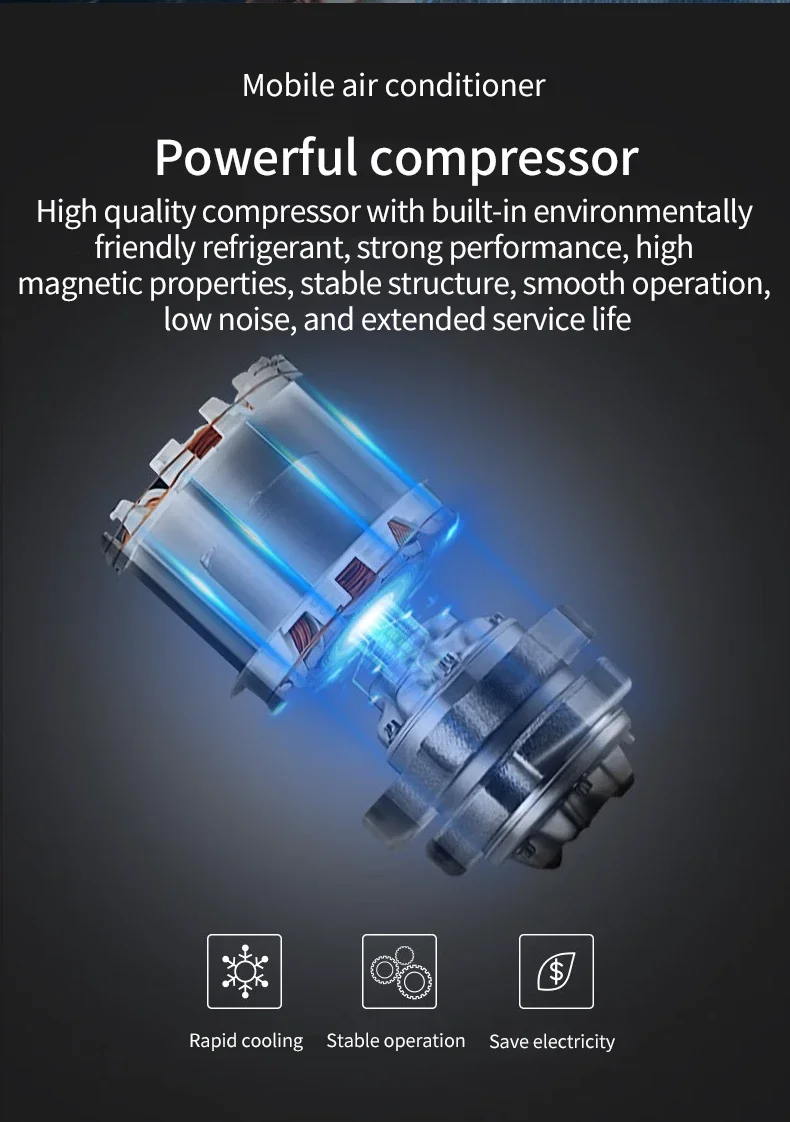 Upright Air Conditioner, 12000, Portable - detail 18