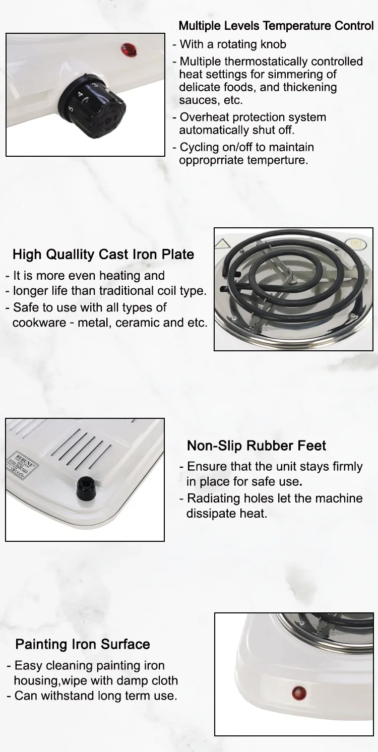 Coal Burner Countertop Plate, Steel, Stainless - detail 6