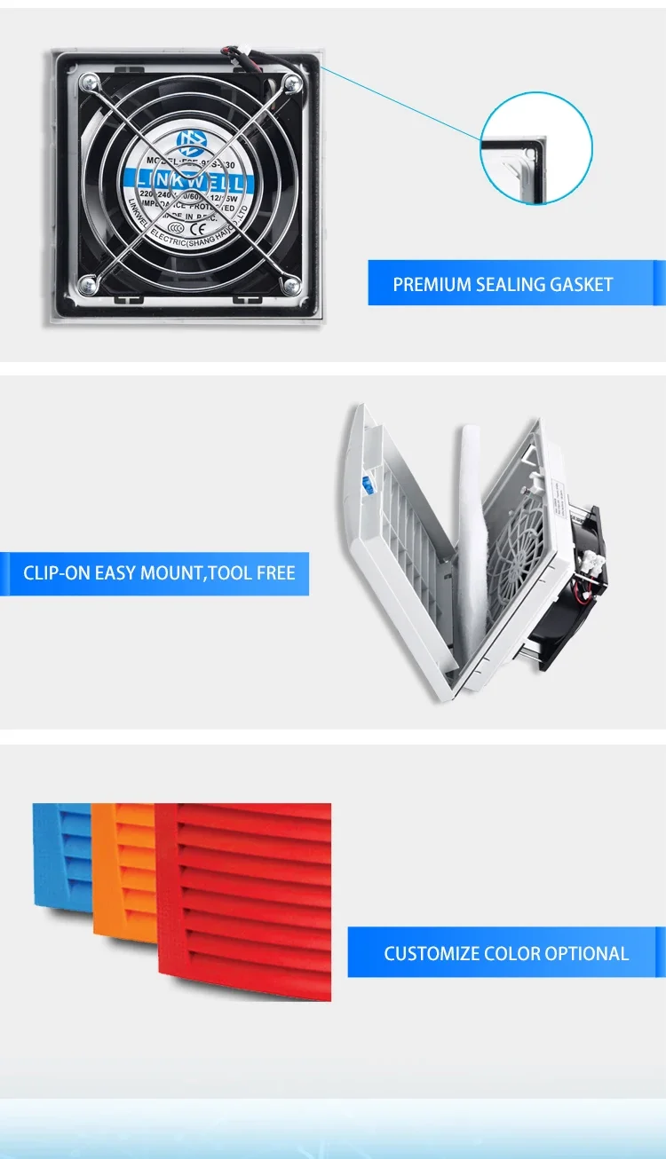 Axial Flow Fans, IP54, 116.5mm, 230V - detail 8