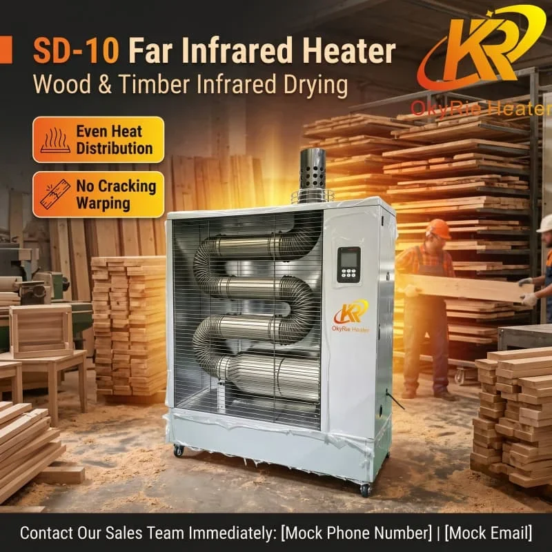 Infrared Diesel Industrial Heater, SD-10, 10KW - detail 50
