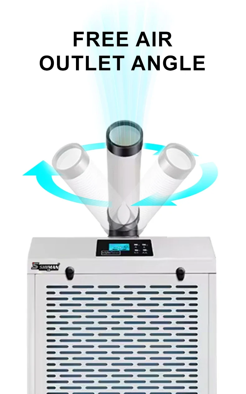 Portable Air Conditioner, 2000W, 220V, 800m³/h - detail 10