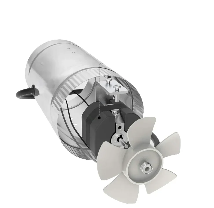 Exhaust Fan, 4", Inline, 100, CFM - detail 2