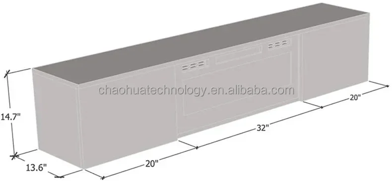 Electric Fireplace, 30-Inch, 1500W, LED - detail 16