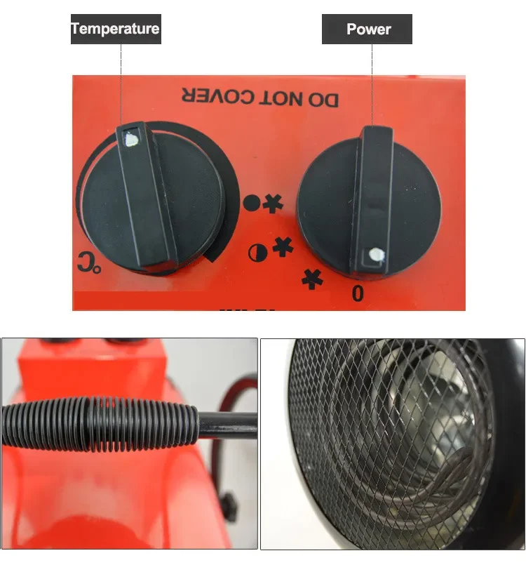 Electric Fan, 3KW, 5KW, 9KW - detail 14