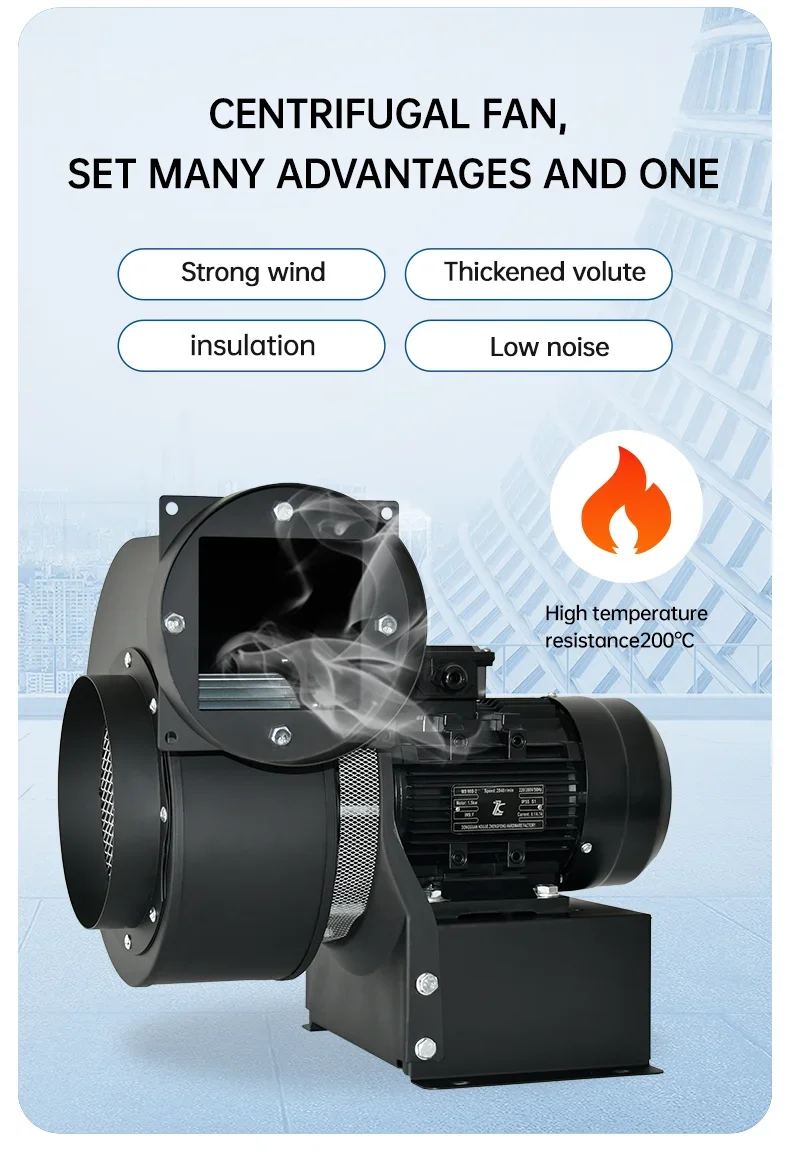 Centrifugal Fan, CY076, 75mm, 220V - detail 12