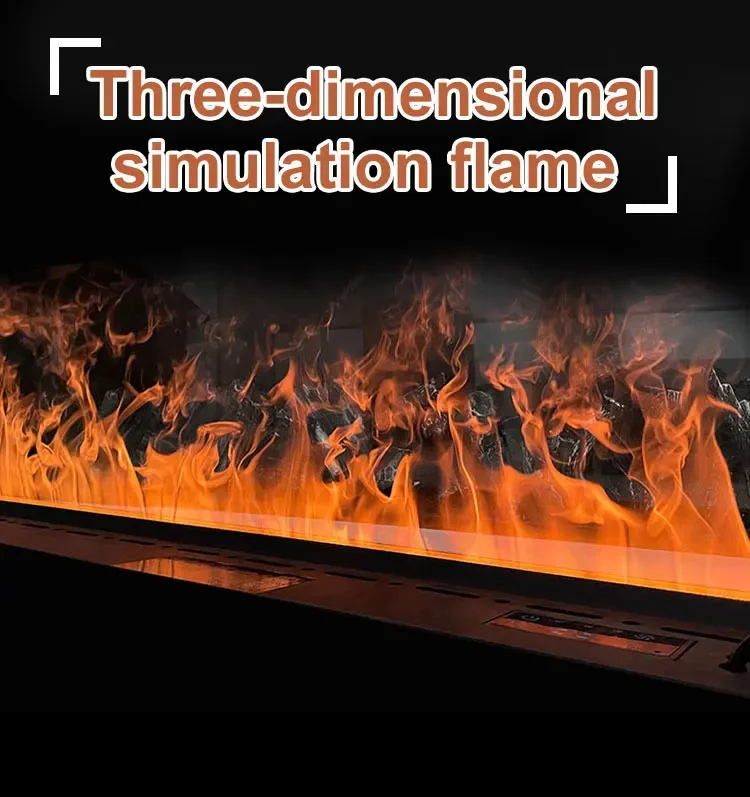 Electric Fireplace, 3D, 110-240V, 100W - detail 6