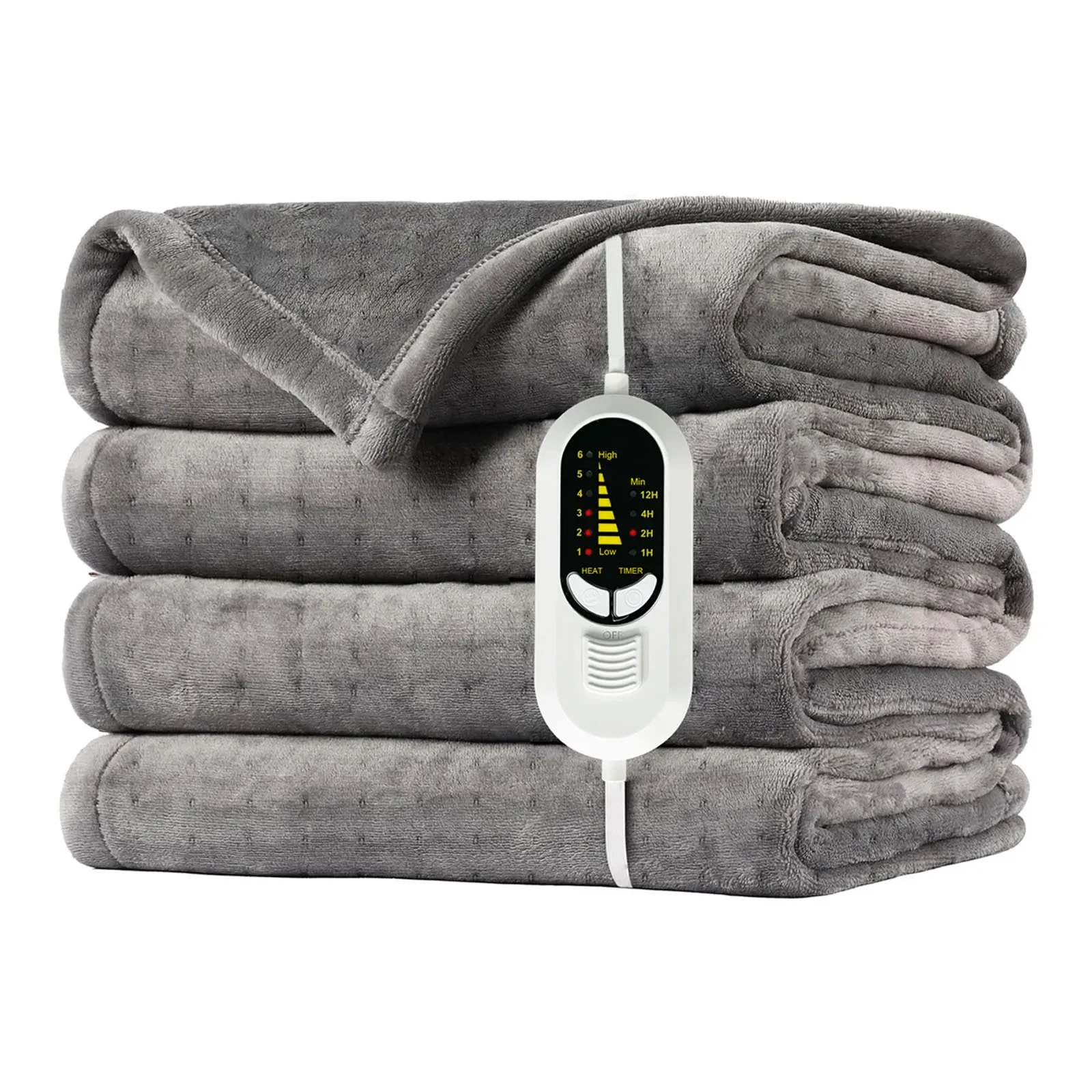 Electric Heated Throw Blanket, 110 W(0.15hp), Flannel Fleece - detail 2