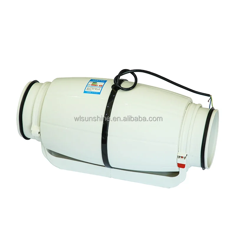 Grow Room Exhaust Fan, 250mm, 220V, Plastic - detail 18