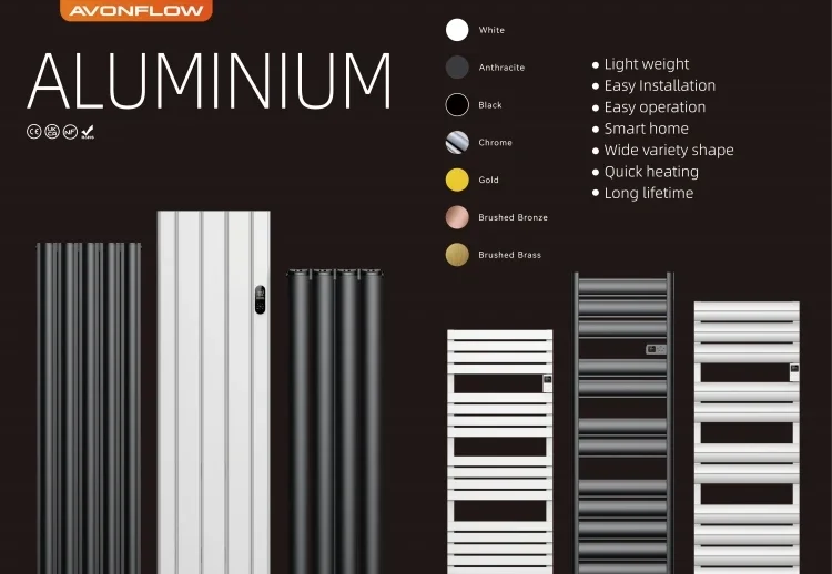 Aluminum Electric Radiator, AVONFLOW, Portable, Wall - detail 26