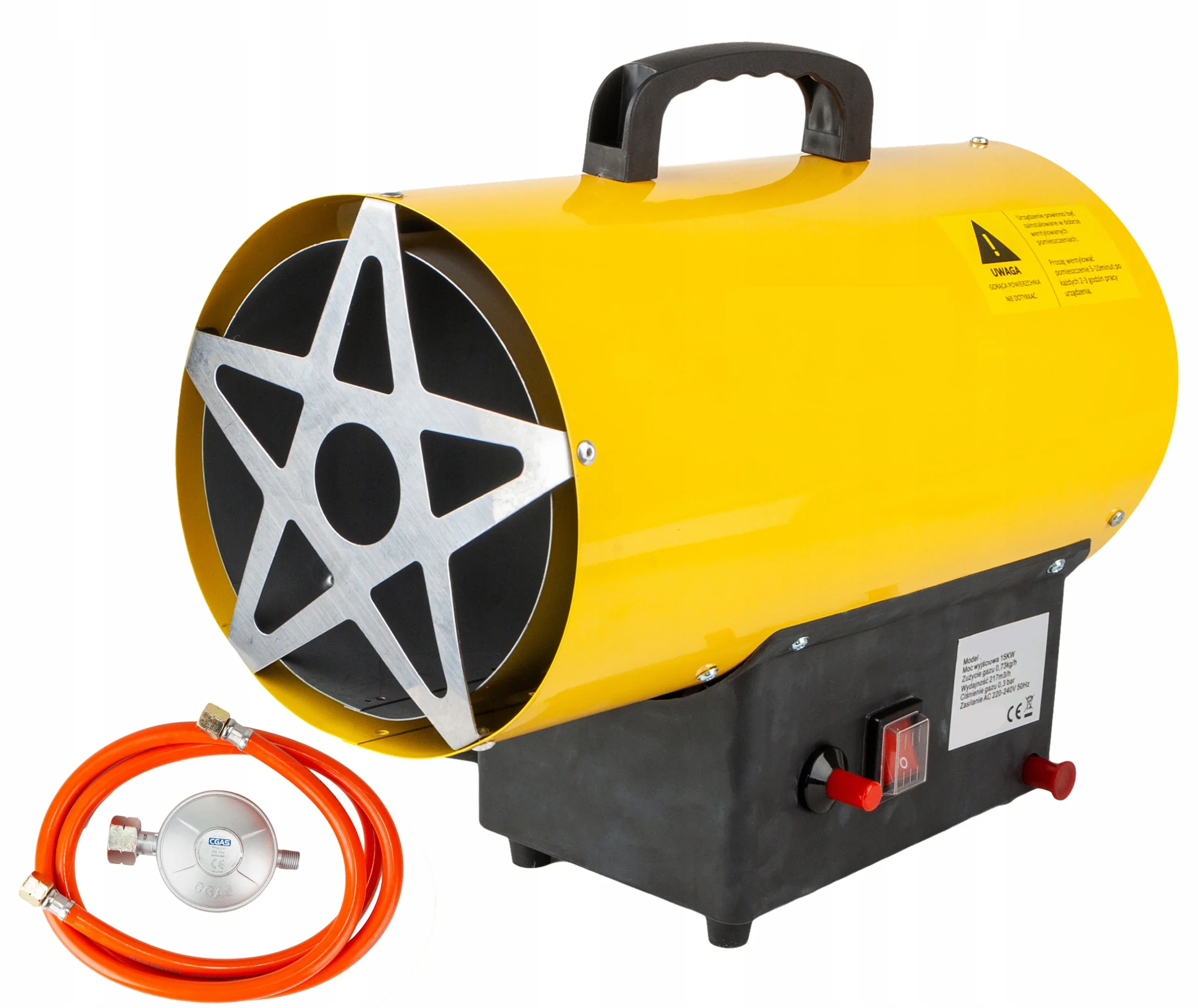 Air Gas Heater, Portable, 1 Year - detail 2