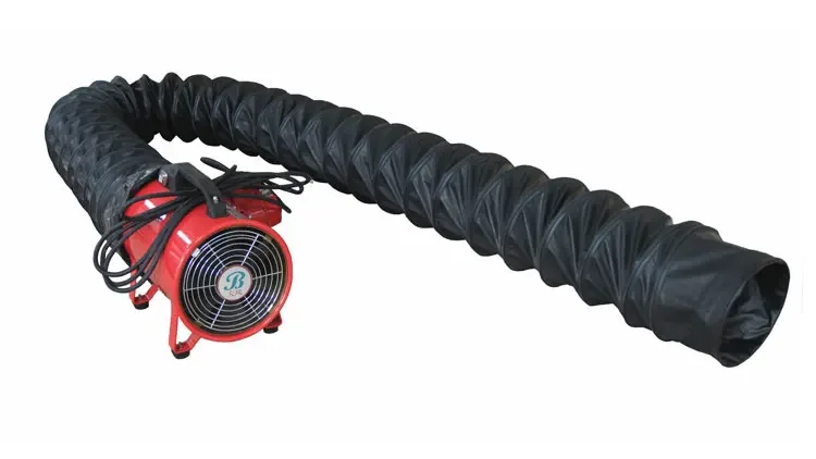 Exhaust Ventilation Axial Blower, 200mm, 220V, Portable - detail 16