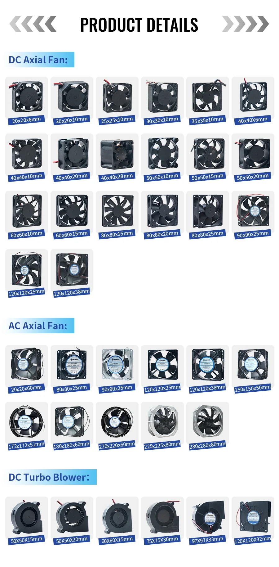 Wall Fan, 6318/2TDHHPR, 48V, 127W, Axial - detail 10