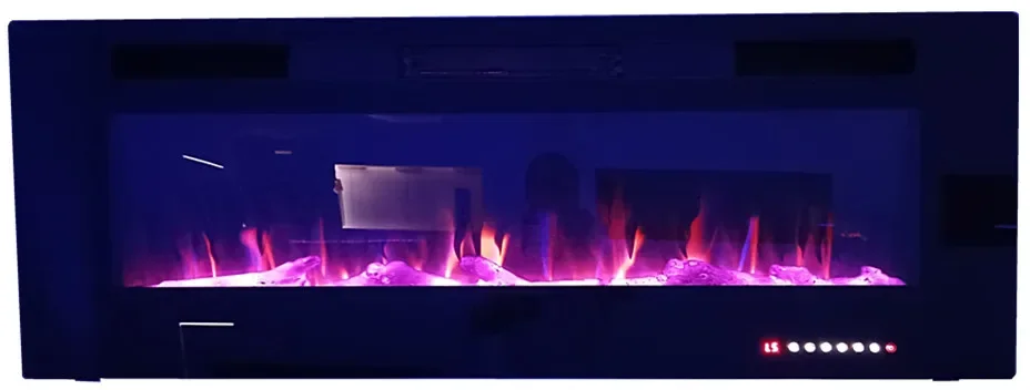 Electric Fireplace, Wall, 750W, Metal - detail 40