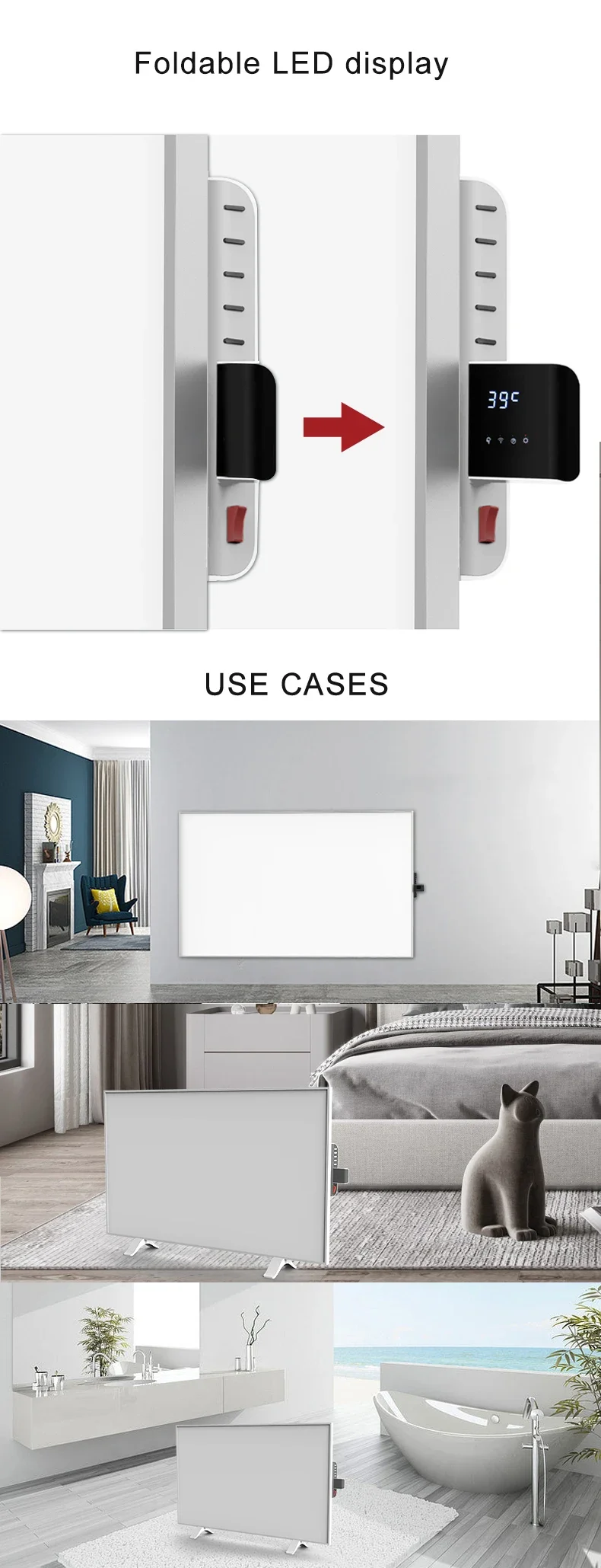 Pet Infrared Heating Panel, Ceiling, Wall - detail 6