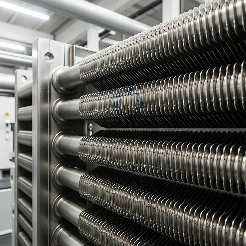 Finned Tube Heat Exchanger, AESIMA, Steel, 220V/380V - detail 4
