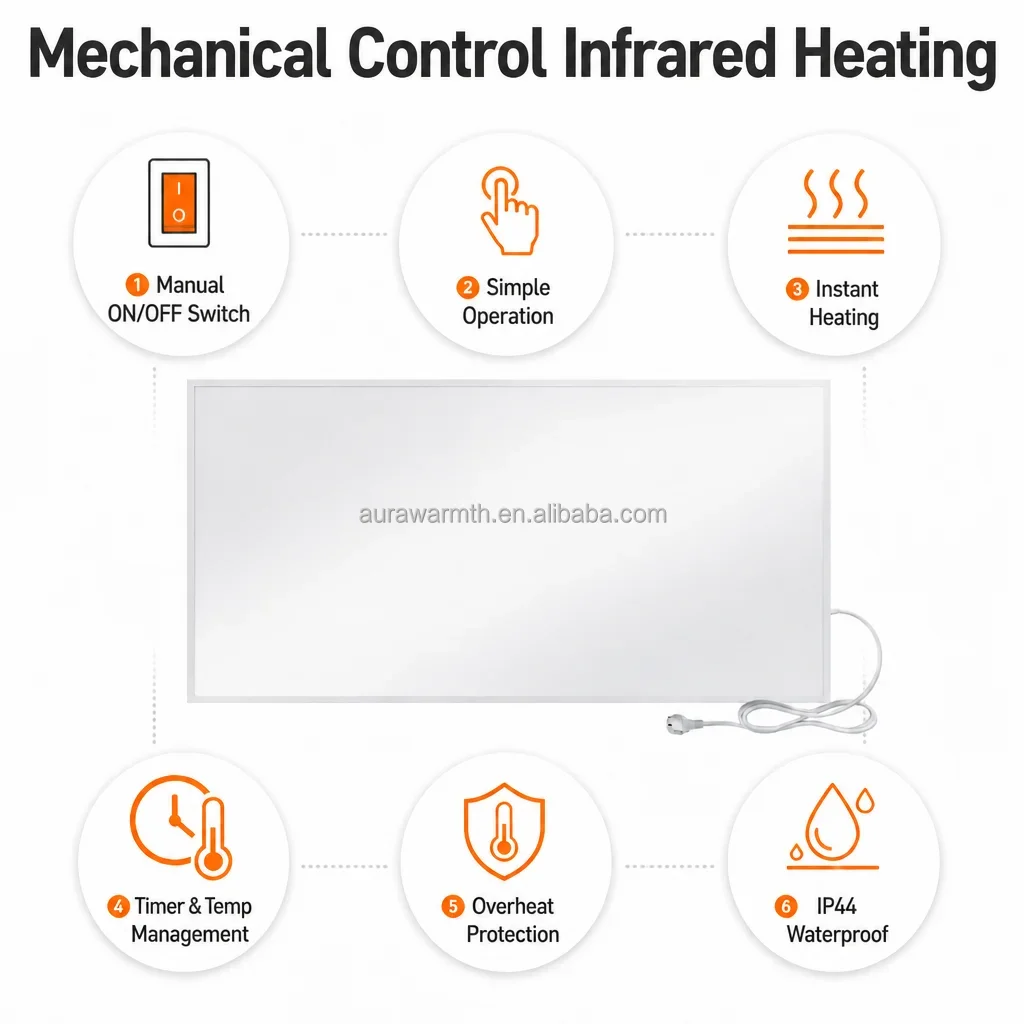 Infrared Electric Heating Panel, Portable - detail 16