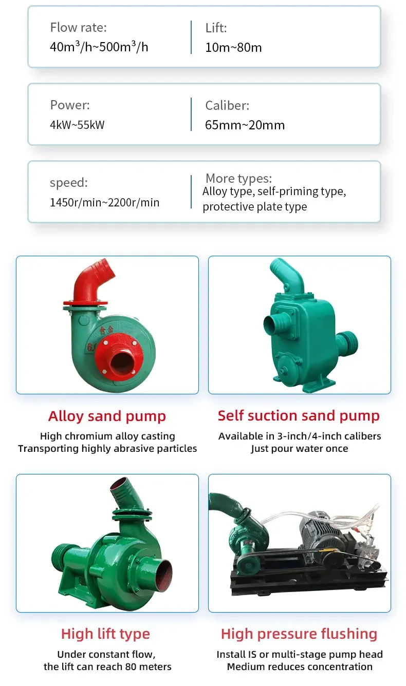 Horizontal Sand Suction Pump, Diesel Engine, NB - detail 4