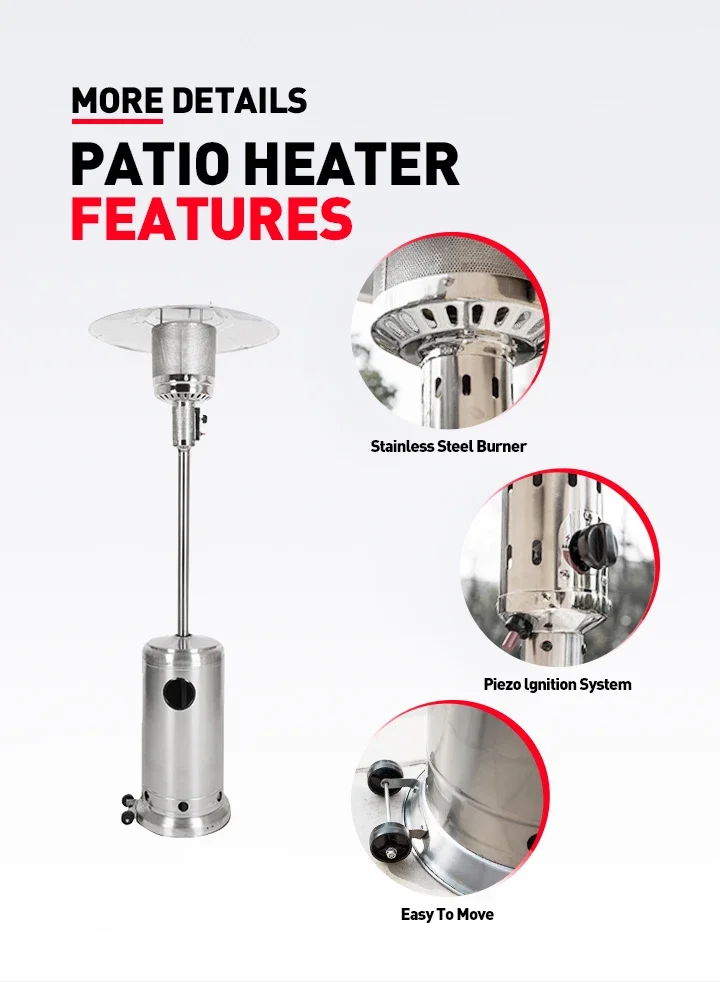 Gas Heater, Stainless, Steel - detail 8