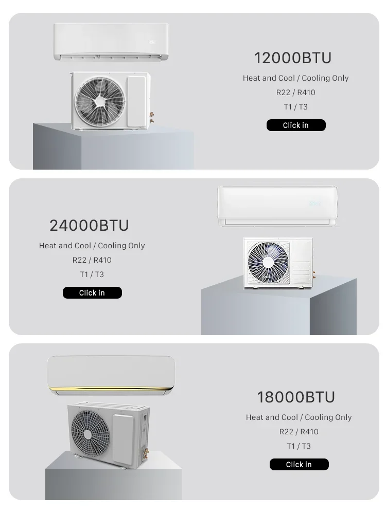 Split Air Conditioner, 12000BTU, R410A, Inverter - detail 2