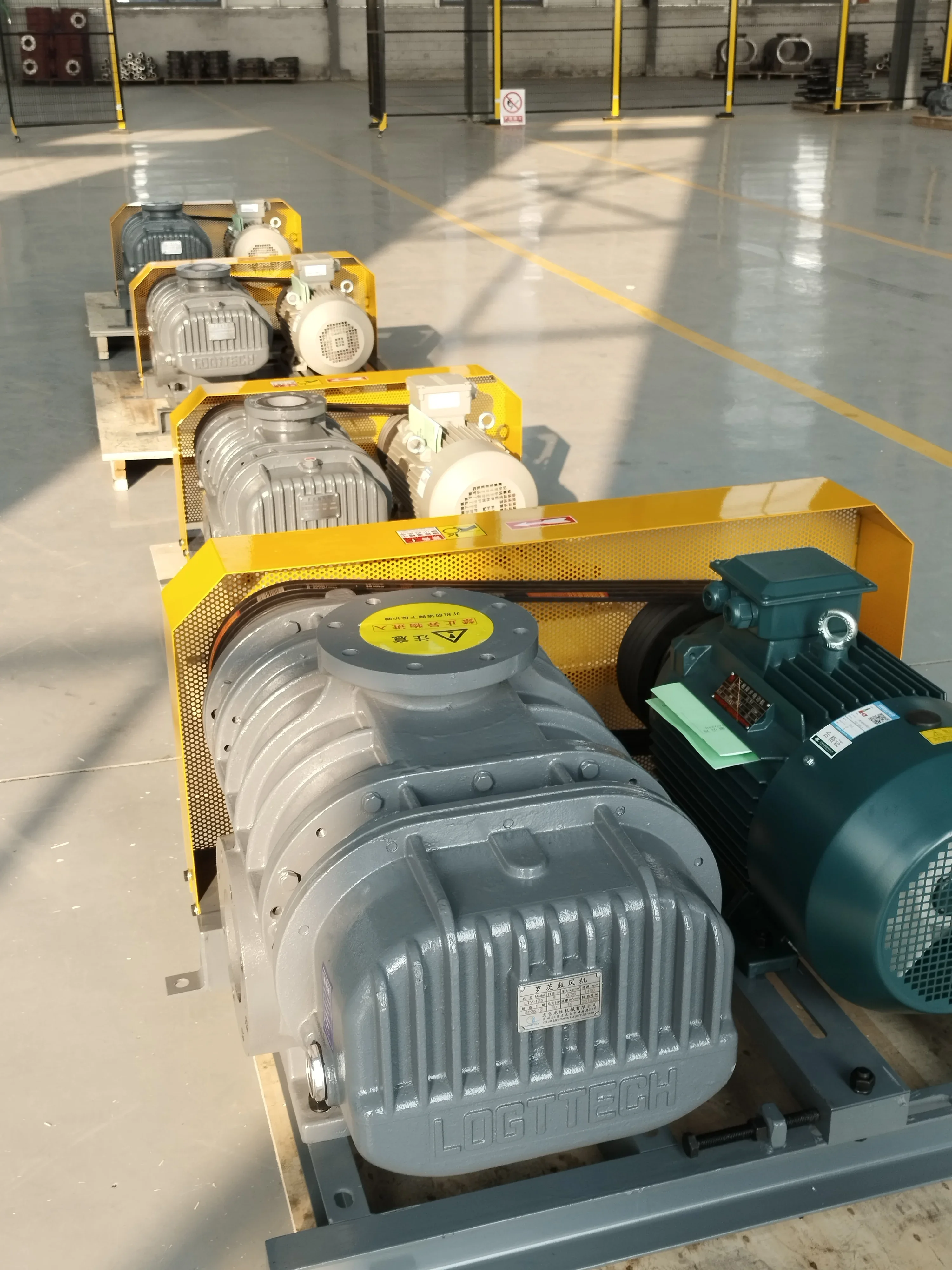 Roots Blower, 30hp, Cast - detail 16
