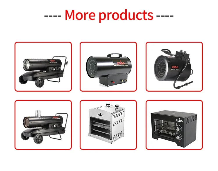 Efficiency Aquecedor Industrial Fan, 380V15KW, Portable - detail 16